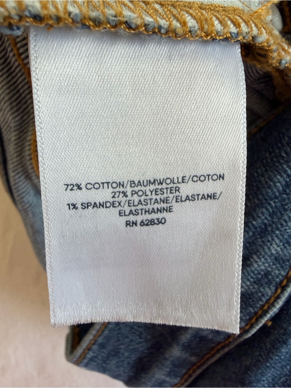 Lands' End Jeans Straight-Leg Blue size 8 - Picture 6 of 10